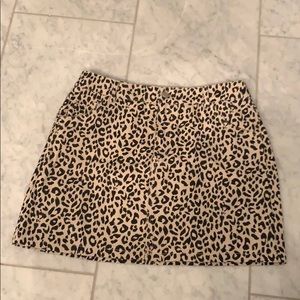 Chetah skirt